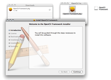 opencv mac installer